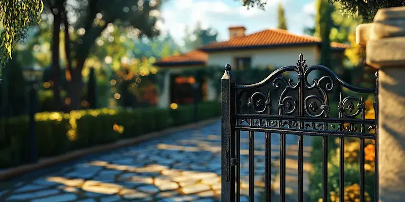 Metallzäune aus Polen mit montage