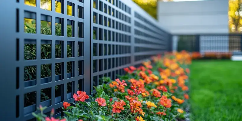 Metalzaune aus Polen