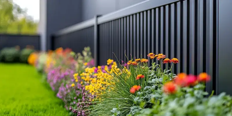 Polnische Metallzaune