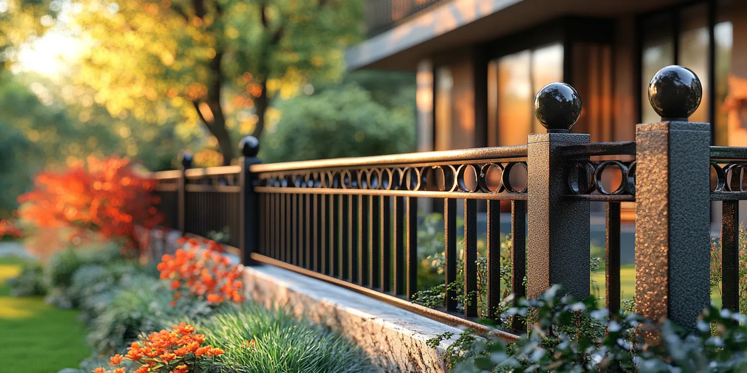 Design-Zäune aus Polen