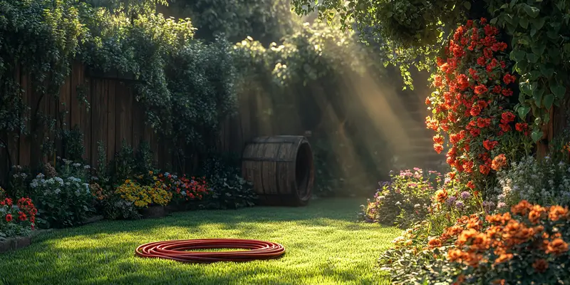 Jak ukryć wąż ogrodowy?